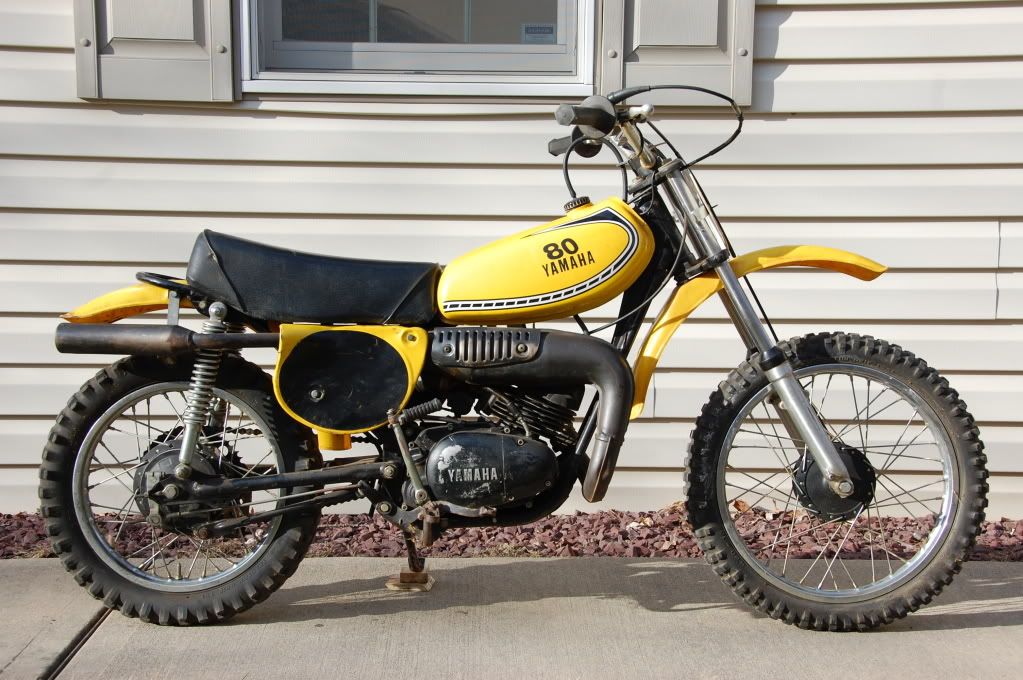 My 1975 Yamaha YZ80B - Vintage - ThumperTalk